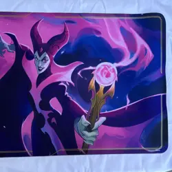 Ravensburger Disney Lorcana TCG Gateway Maleficent Standard Playmat 24x13.5 - Image 4