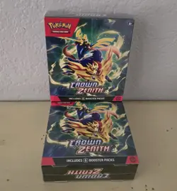 Pokemon Crown Zenith Booster Bundle Lot Of 2 Factory Sealed - Image 1