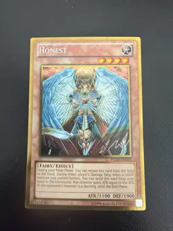 PGLD-EN035 Honest Gold Rare Unlimited Edition NM Yu-Gi-Oh Card - Image 1