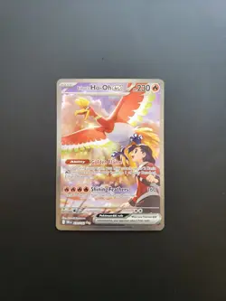 Ethan's Ho-Oh EX Sir 230/182 Destined Rivals Special Illustration Rare NM/M - Image 1