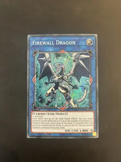 Yu-Gi-Oh! COTD-EN043 Firewall Dragon (1st Edition) Secret Rare, LIGHT PLAY - Image 1