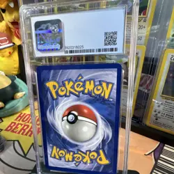 CGC Pristine 10 Seel 41/102 Base Set 1st Edition Spanish Pokemon TCG 1999 - Image 3