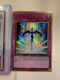 Yu-Gi-Oh! Stardust Dragon CT05 Secret Rare Limited Edition & Starlight Road Gold - Image 3
