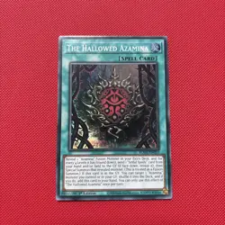 Yu-Gi-Oh TCG the Hallowed Azamina Super Rare 1st Edition Card ROTA-EN053 - Image 1