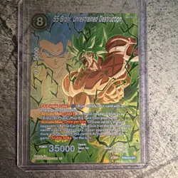 Bandai Dragon Ball Super SS Broly, Unrestrained Destruction BT6-049 SPR Foil Eng - Image 1