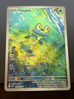 Froakie Illustration Rare 088/086 Pokemon Mega Evolution Chaos Rising - Image 1
