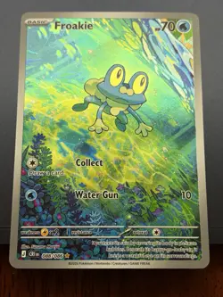 Froakie Illustration Rare 088/086 Pokemon Mega Evolution Chaos Rising - Image 3