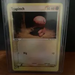 Pokemon TCG Trapinch EX Dragon 78/97 Reverse Holo Common - Image 1