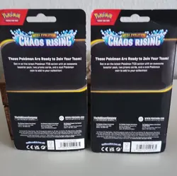 Pokemon Company Mega Evolution Chaos Rising Blister Pack Booster+Promo 10 Cards - Image 2