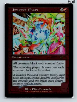MTG Invasion Plans Foil R Secret Lair Drop Series Brain Dead SLD 7107 NM - Image 1