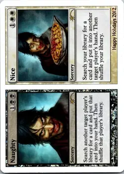 Naughty // Nice 2012 Special Occasion NM FOIL MTG - Image 1