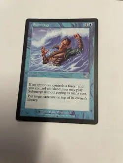 Magic the Gathering - MTG Nemesis - Submerge - HP - Image 1