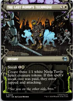 The Last Ronin's Technique (Showcase) 0223 Teenage Mutant Ninja Turtles NM - Image 1