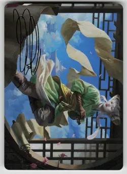 Tamiyo, Inquisitive Student Art Card (Gold-Stamped Signature) MH3 17 NM - Image 1