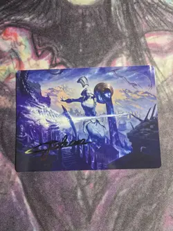 Gold Stamp Art Series EPHARA, EVER-SHELTERING mtg NM-M March of The Machine - Image 1