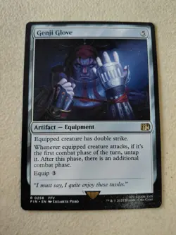 Genji Glove 258 Final Fantasy Magic the Gathering #60 - Image 1