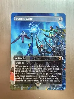 Cosmic Cube - 337 - MTG: Marvel Super Heroes - Borderless - Mythic - Image 1