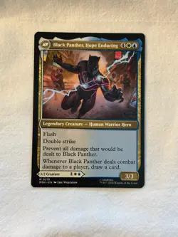 King T'Challa Marvel Super Heroes - Near Mint - MTG - Image 2