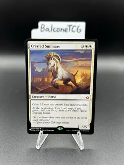 MTG Crested Sunmare (006) The List NM Normal - Image 2