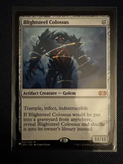 Blightsteel Colossus 235 Mythic Double Masters Magic: The Gathering Near Mint - Image 1