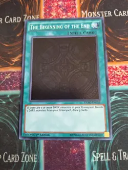 Yu-Gi-Oh! The Beginning of the End DESO-EN053 Super Rare 1st Edition Near Mint - Image 1