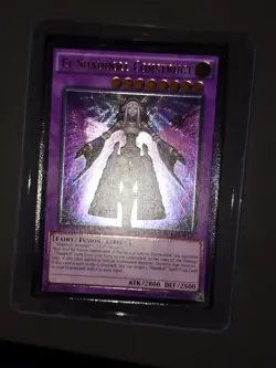 Yugioh! El Shaddoll Construct DUEA-EN049 Ultimate Rare Near Mint - Image 2