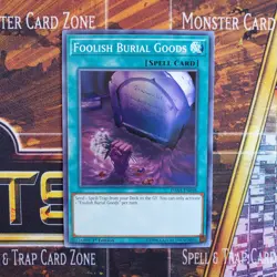 1x Foolish Burial Goods - Super Rare - DASA-EN058 - 1st Ed - LP - Image 1