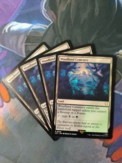Woodland Cemetery x 4 | 7% Off 2+ | UB: Lord of the Rings | NM | MTG - Image 1