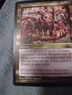 Magic The Gathering Mirage Sealed Fate MTG TCG CCG NM+ - Image 4