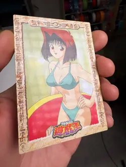 1998 AMADA YU-GI-OH! TRADING CARD #16 TEA GARDNER TOEI ANIMATION - NEAR MINT - Image 2
