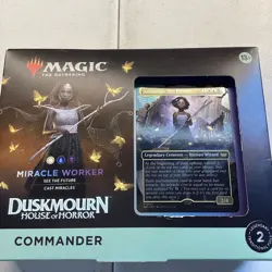 MTG Duskmourn – Miracle Worker Commander Deck | Precon | Magic | DSC - Image 1