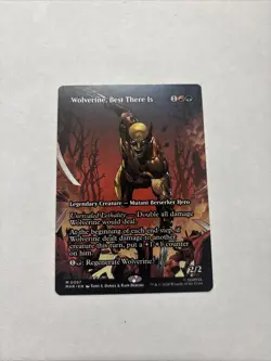 Wolverine Best There Is Mtg Non Foil Boarderless - Image 1