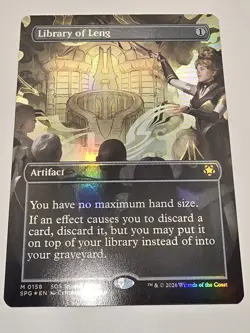 Library of Leng (Borderless) Special Guests Foil - Image 1