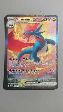 Pokemon Card Salamence ex 187/159 Journey Together Holo - Image 1