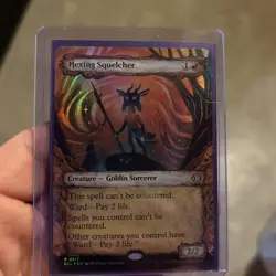 MTG Magic the Gathering FOIL Hexing Squelcher Showcase ECL! - Image 2