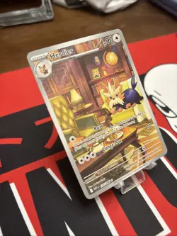 Pokemon TCG Herdier White Flare Illustration Rare Card 155/086 - Image 2