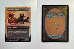 Cryptcaller Chariot (Borderless) 306 MTG Aetherdrift - Image 3