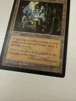 Ancient Tomb 315 Uncommon Tempest Magic: The Gathering Lightly Played - Image 5