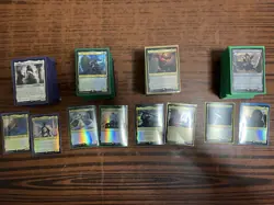 MTG Lord of the Rings Commander Deck Set & Brago, King Eternal Control Control - Image 1