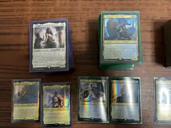 MTG Lord of the Rings Commander Deck Set & Brago, King Eternal Control Control - Image 3