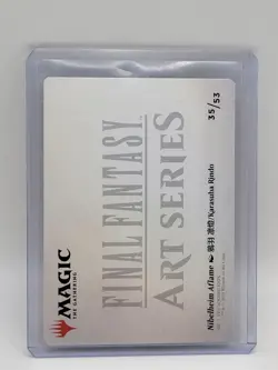 Nibelheim Aflame Art Card (Gold-Stamped Signature) - Art Series: FINAL FANTASY - Image 2