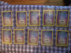 10 Pack Pokemon TCG Ancient Mew Holo Promo Sealed - Image 2