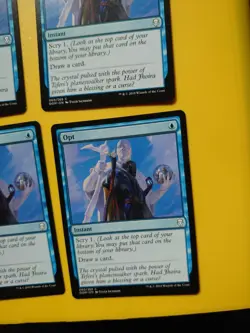 MTG Opt Dominaria Instant Playset 4 cards as pics - Image 2