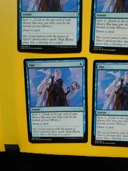 MTG Opt Dominaria Instant Playset 4 cards as pics - Image 3