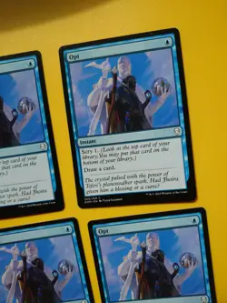 MTG Opt Dominaria Instant Playset 4 cards as pics - Image 4