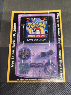 Vintage Nintendo Pokemon Game Boy Card Folding Promotional Rare Collectible 2000 - Image 1
