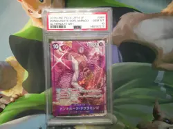 One Piece Donquixote Doflamingo SR Alternate Art OP14-069 PSA 10 Japanese - Image 1
