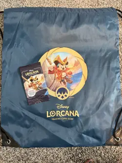Disney Cruise Treasure Exclusive Lorcana Mickey Mouse Captain Card Sealed w/bag - Image 1