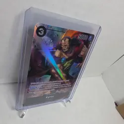 Kyros One Piece CCG Kingdoms Intrigue OP04-082 Foil Alt Art Rare 5000 Character - Image 2