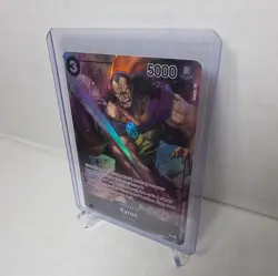 Kyros One Piece CCG Kingdoms Intrigue OP04-082 Foil Alt Art Rare 5000 Character - Image 3